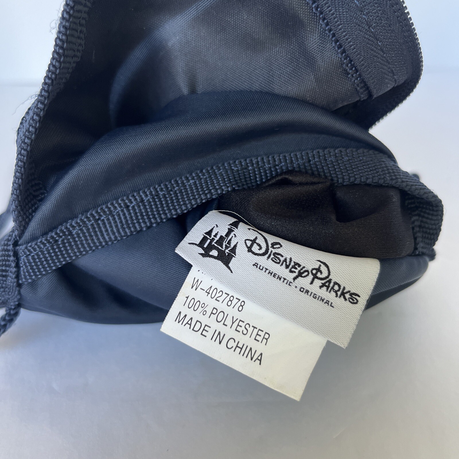 Disney TAG Travel Accessories Gear Navy Blue Neck Wallet ID Holder Bag