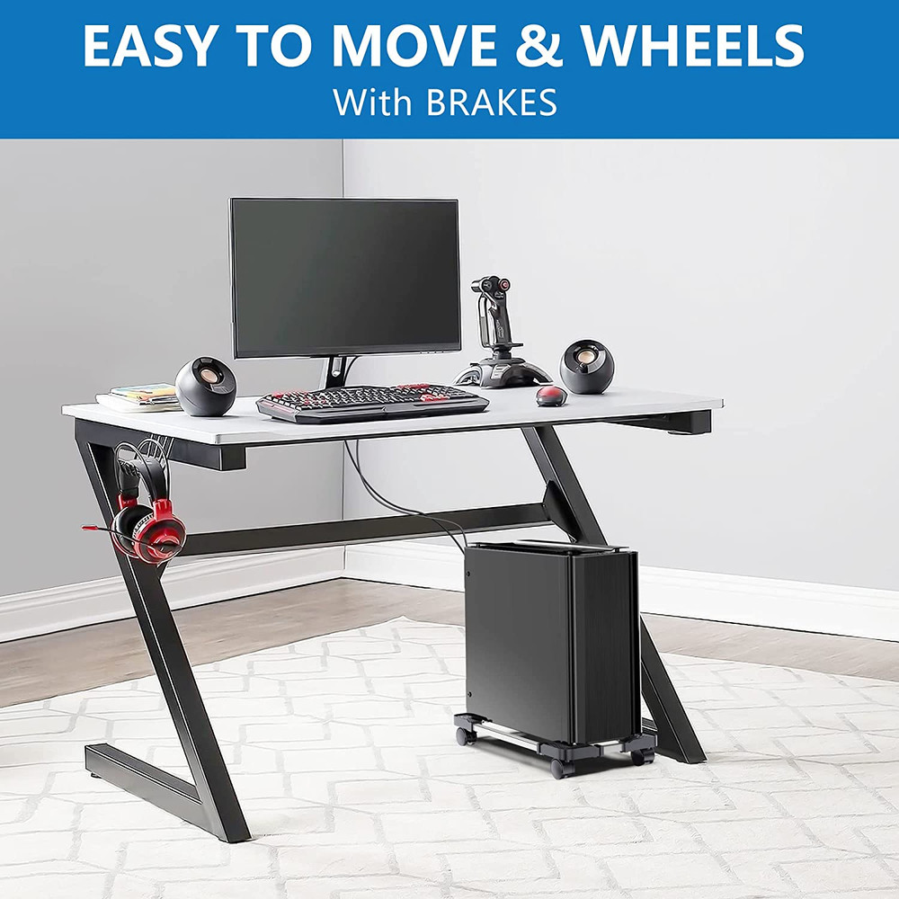 Computer Tower Stand - Adjustable PC Stand for Most Desktop Towers