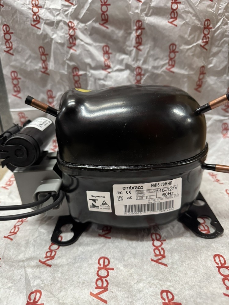 Embraco Emis 70HHR Refrigeration Compressor 115V AC