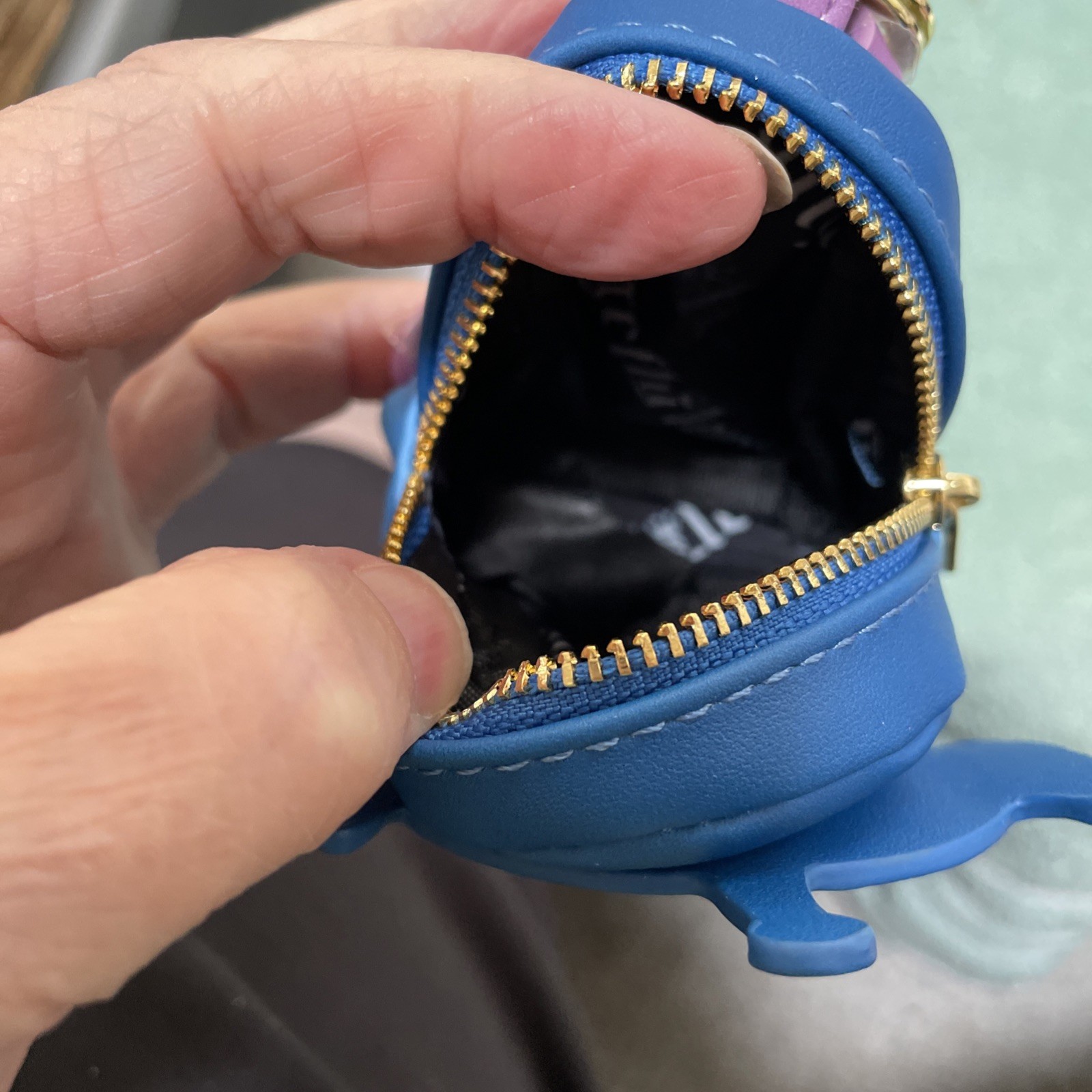 Loungefly Blue Toy Story Mini Backpack Keychain Alien New No Tags