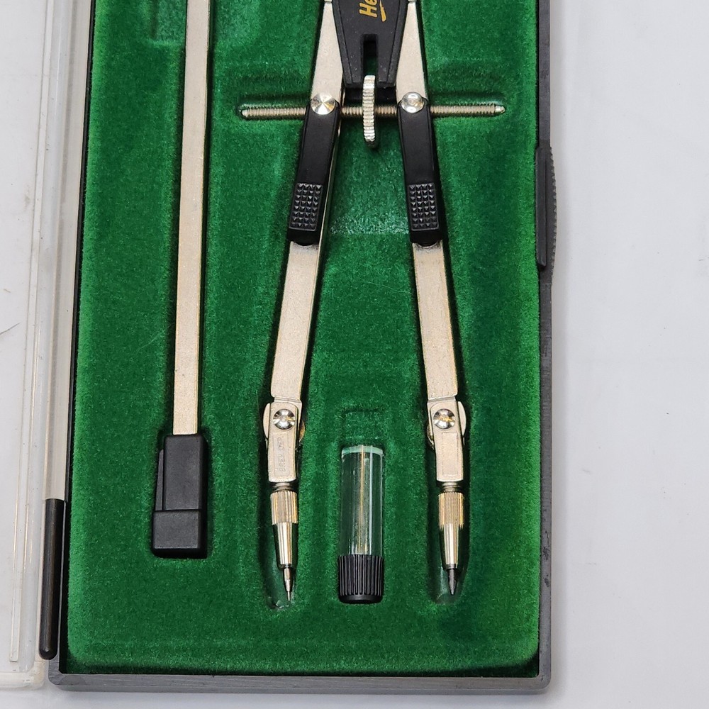 Vintage Drafting Drawing Set Helix 4 piece Drafting/Drawing Set Vtg