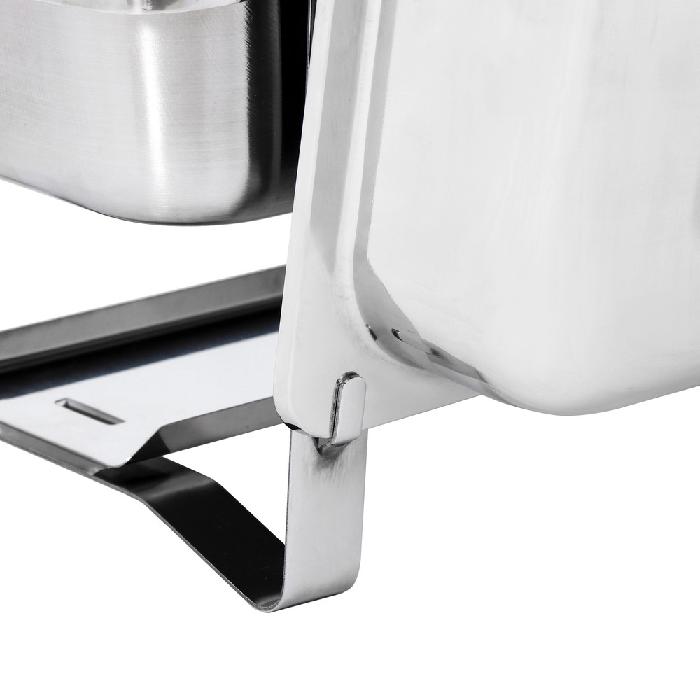 Chafing Dish Buffet Set 2 Pack 8 QT Stainless Steel Foldable Rectangular Chafer