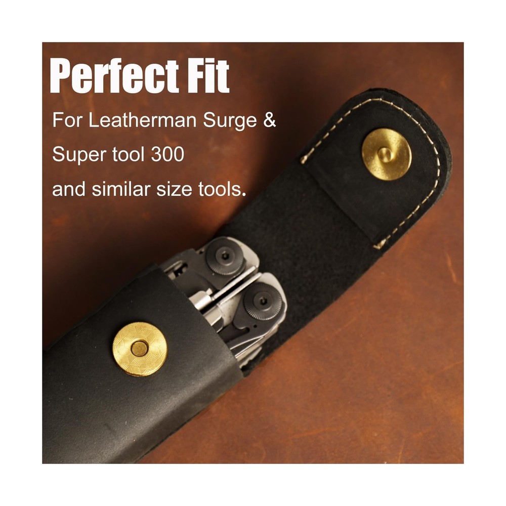 Topstache Leather Multitool Sheath - Multitool Holster for Belt... Fast USA SHIP
