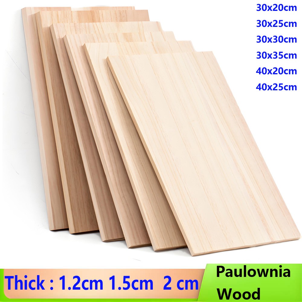 Boards - Pallet Wood Wall Cladding Timber Planks 2cm Thick Paulownia Wood Board