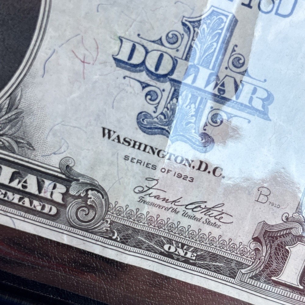 1923 horse blanket silver certificate