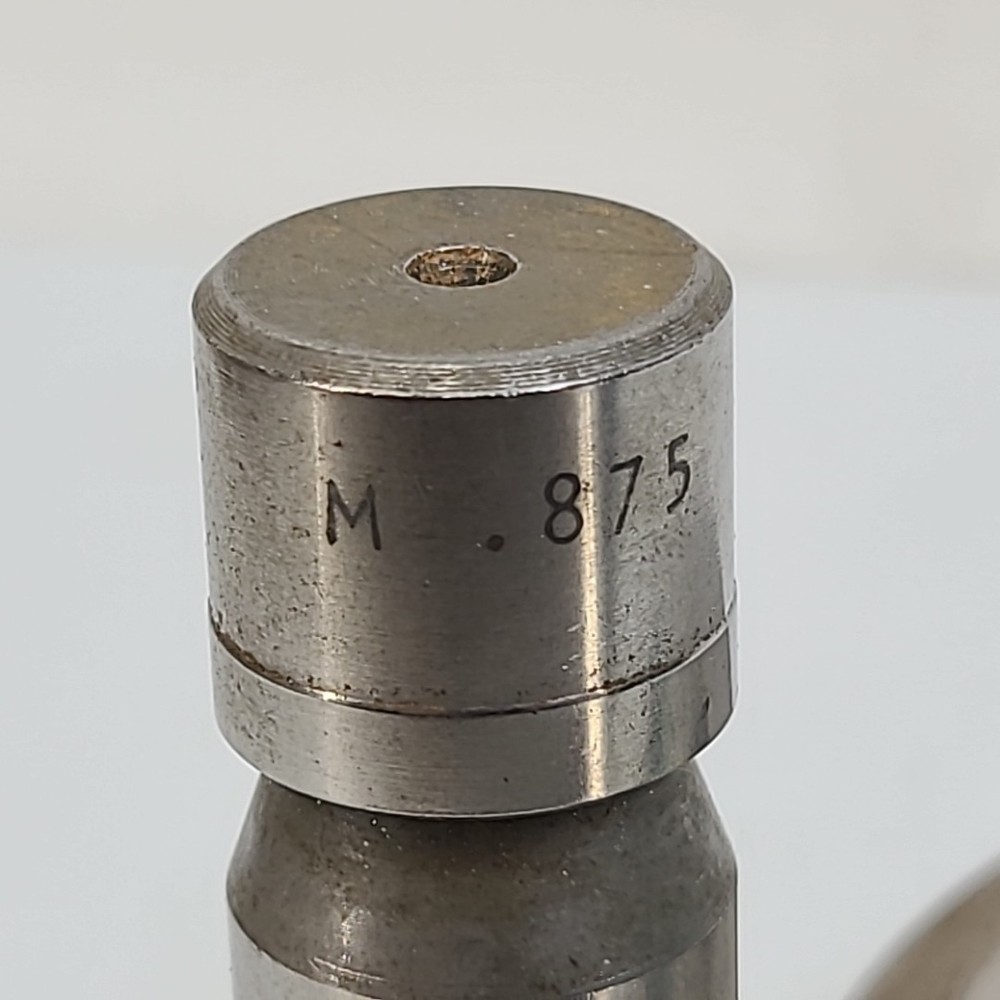 Mate .875 + .012 Punch Press Tool And Die Set