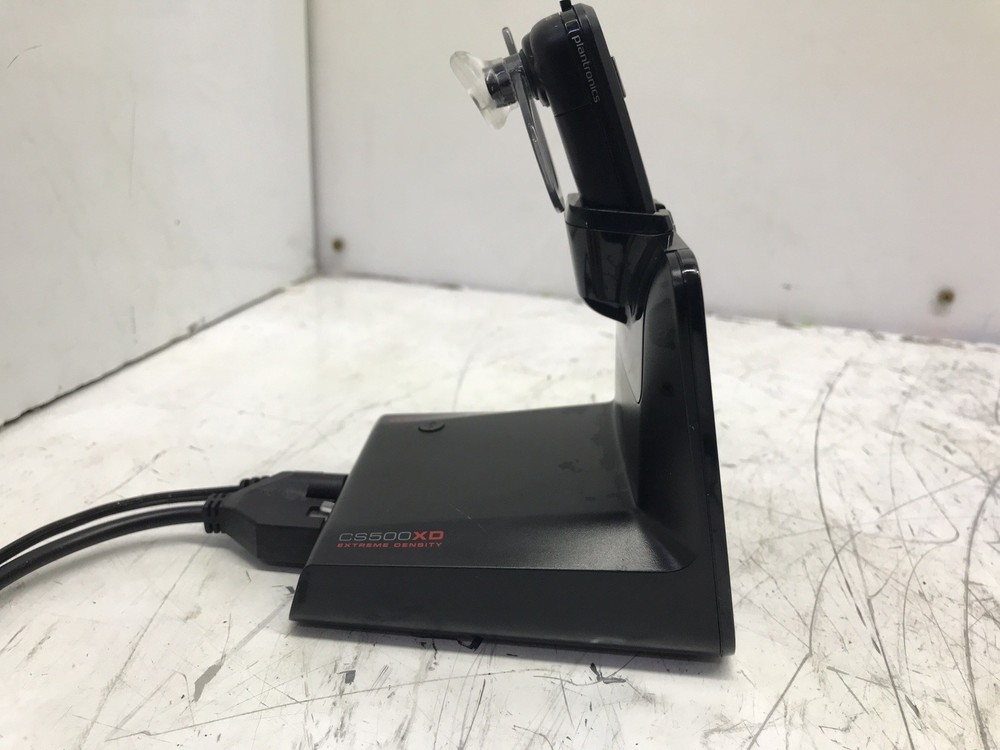 Plantronics CS500XD Extreme Density Wireless Headset *TESTED WORKING* *READ DESC