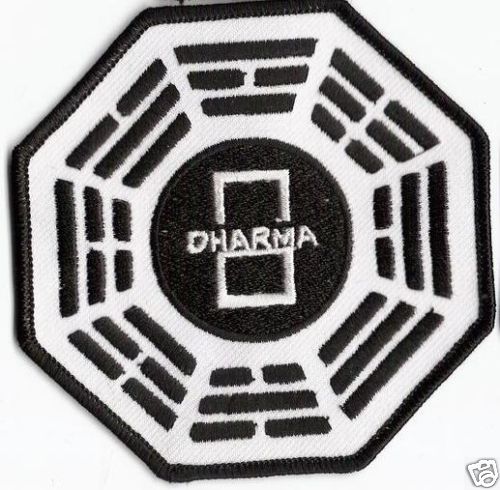 LOST TV SHOW  PATCH - DOOR LOGO - LST12