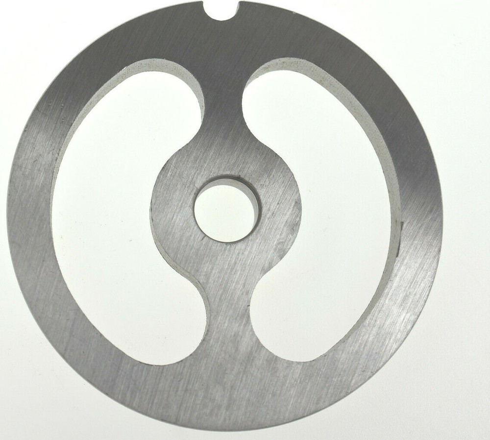 Size #12 3/8" Sausage Grind plate & Stuffing disc for Universal