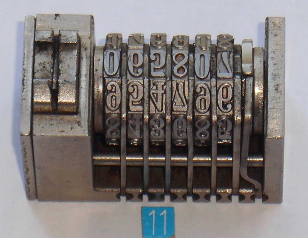 ATLANTIC | letterpress numbering machine | 11