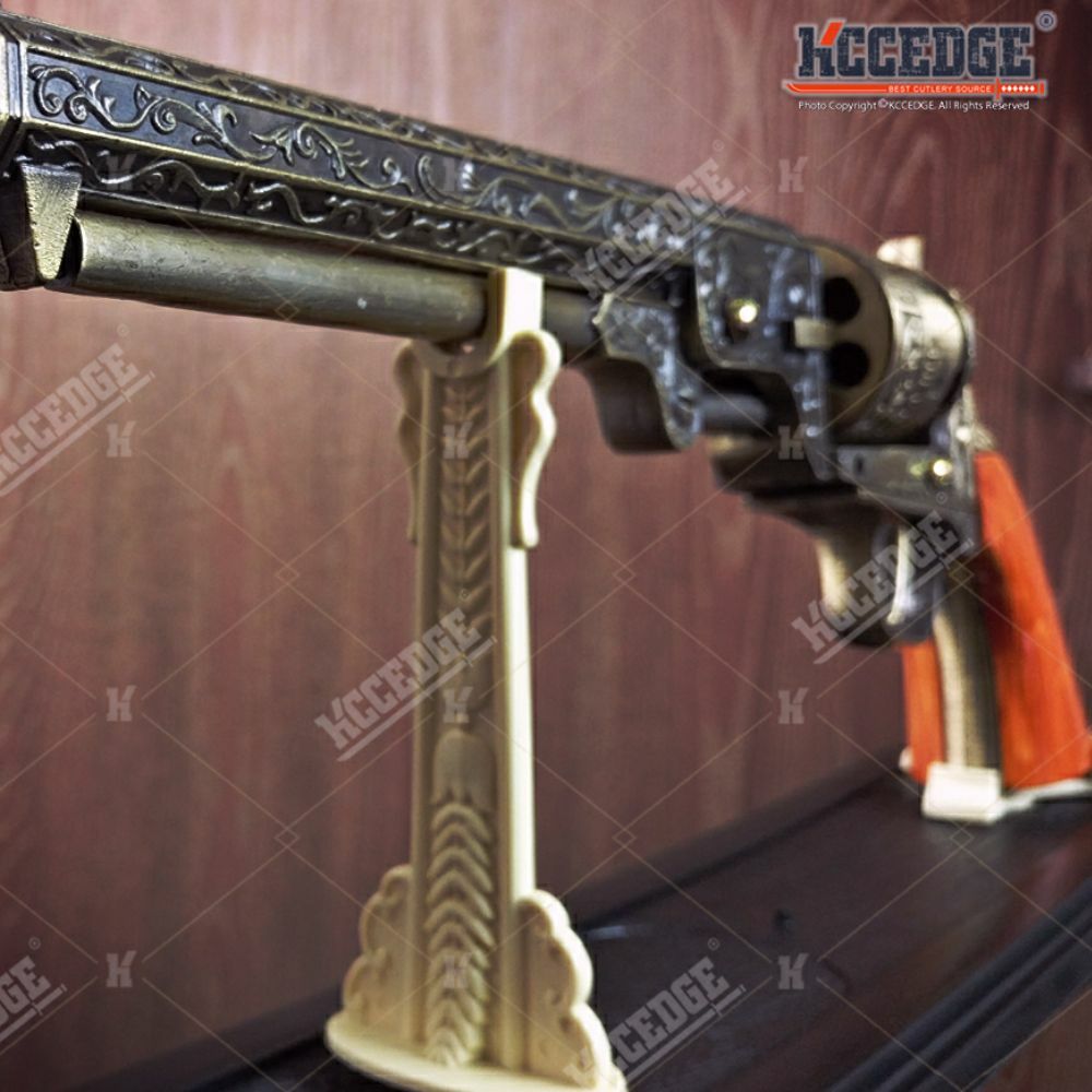 SuperNatural Western Cowboy Black Powder Outlaw Revolver Pistol Metal Replica