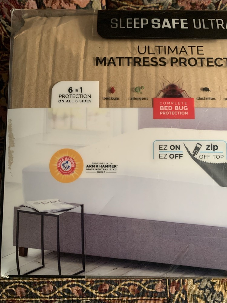 Sleep Safe Ultimate Anti-Bed Bug Box Spring Protector Twin XL