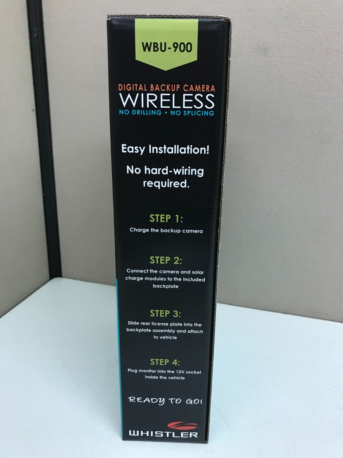 NEW Whistler WBU-900 Digital Wireless Backup Camera with Monitor