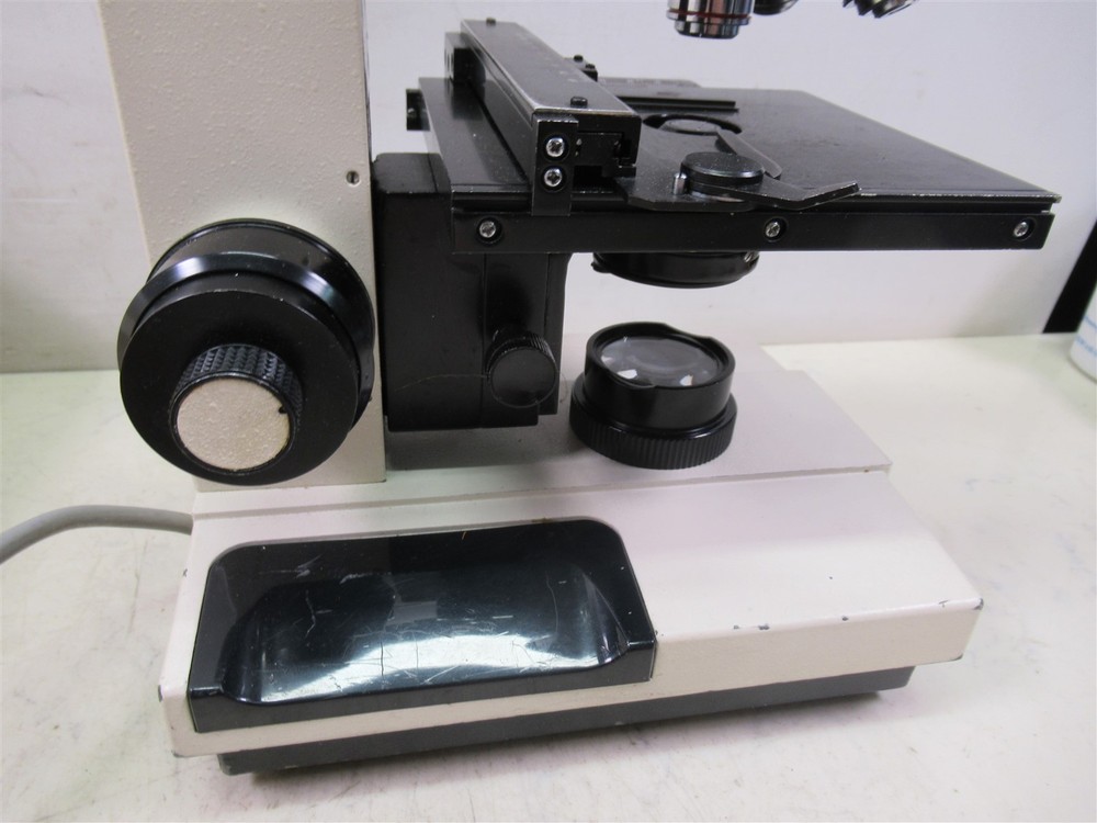 Cambridge Instruments Binocular Microscope Galen III Bausch & Lomb 4 Objectives