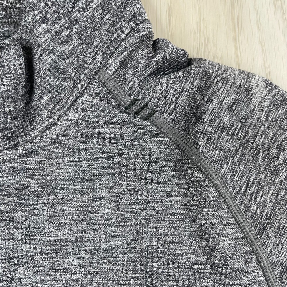 Lululemon Mens Gray Engineered Warmth Full Zip Performance Track Jacket Size S