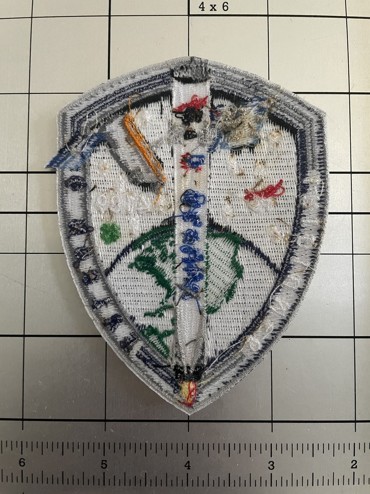 Authentic SPACEX Employee Serial Numbered Iridium 1 thru 7 Mission Patch
