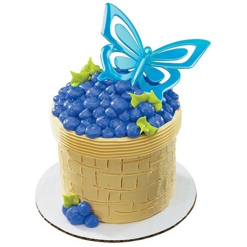 Decopac Layon Iridescent 4" Butterflies 24 Pack