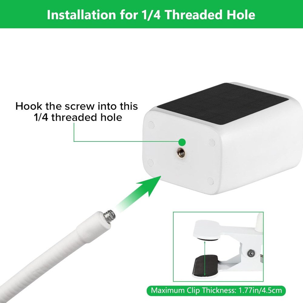 2Pack Security Camera Mount for Eufy Solocam S220/C210, Eufycam 2C/2C Pro, 3/S33