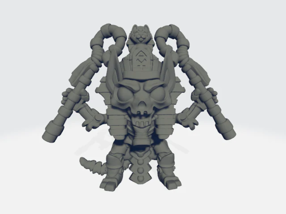 Grimdark Cuteness - Gatustus (Action)