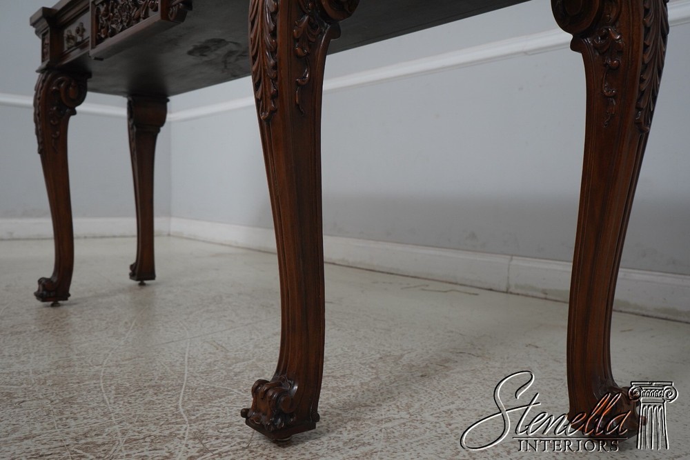 L67384: KARGES Georgian Style Walnut Console Table Sideboard