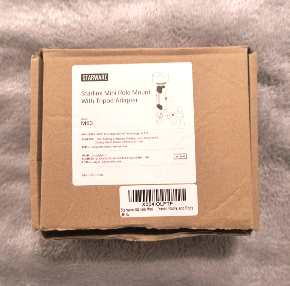 Starware Starlink Mini Pole Mount w/ Tripod Adapter Model M63