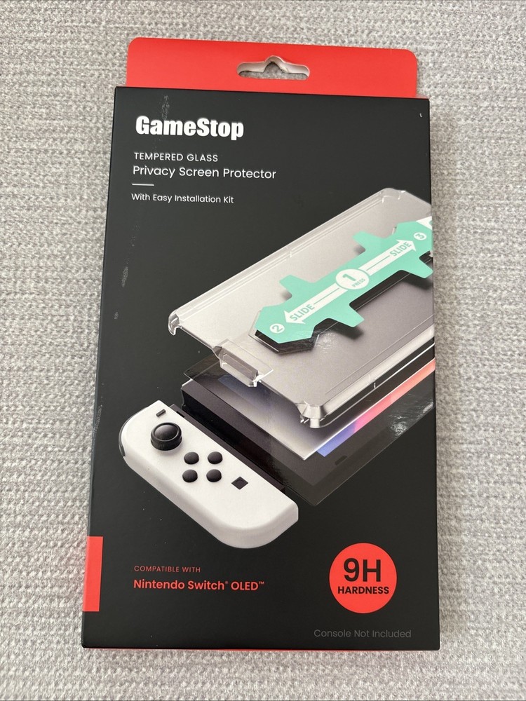 GameStop Tempered Glass Screen Protector for Nintendo Switch OLED – New