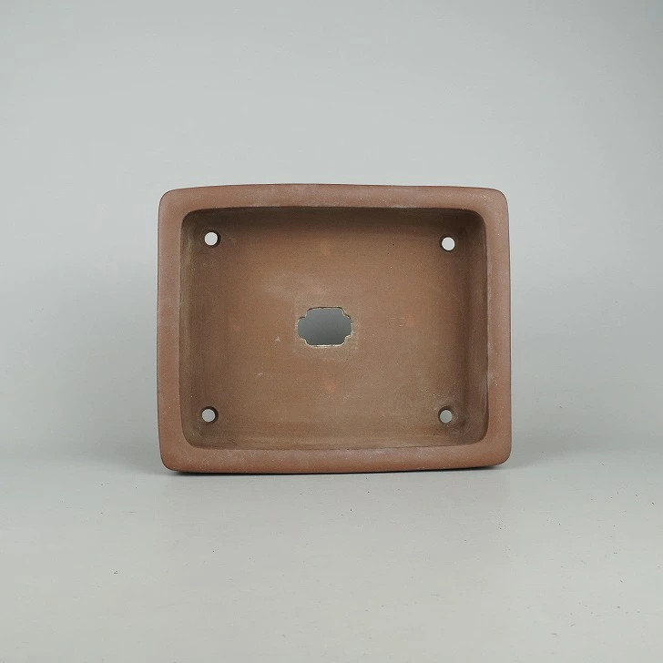 Kyokusei Bonsai Pot - Medium Rectangular, 25.2cm/9.9in - Japanese Ceramic