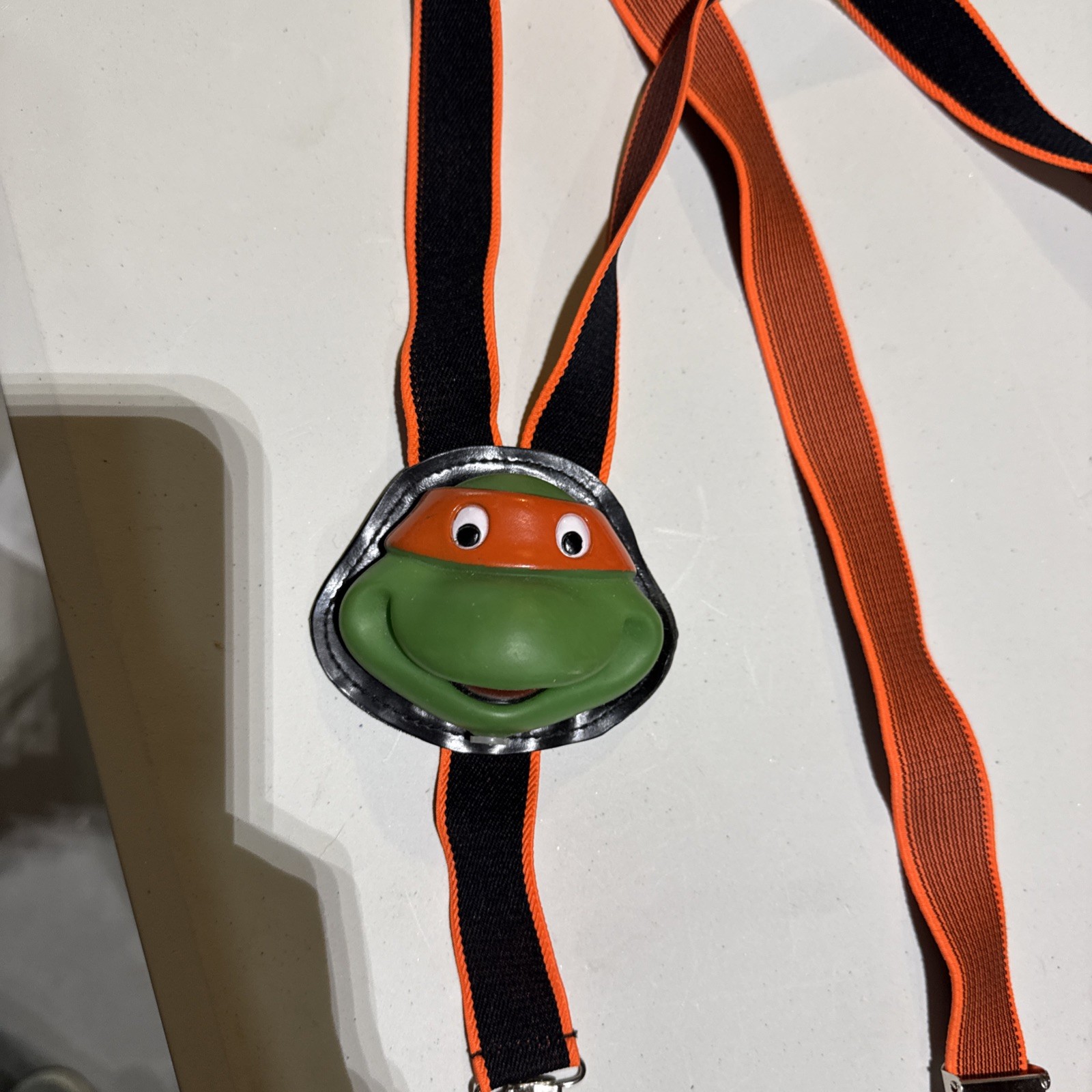 Excellent Condition Vintage 80s Teenage Mutant Ninja Turtles Kids Suspender (1F)