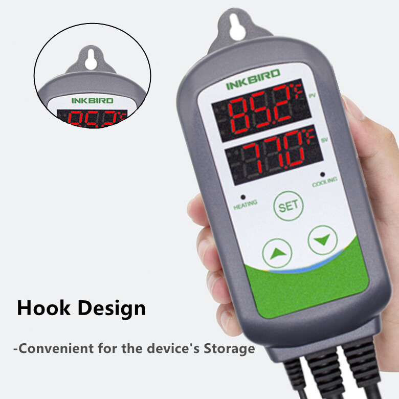 WiFi Thermostat Heating Cooling Temperature Controller Seeded Started Greenhouse
