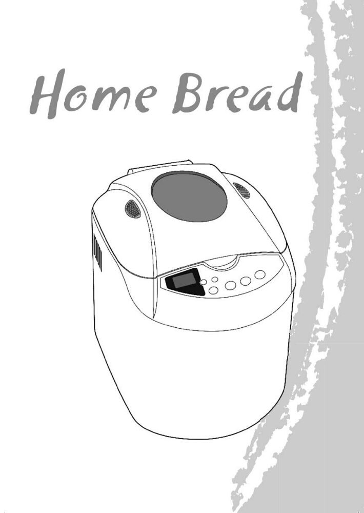 Moulinex ACFC8C Bread Machine Owners Manual