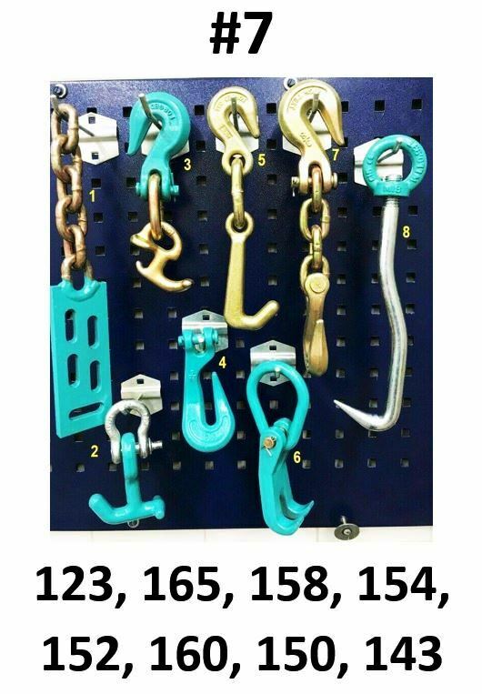 SET#7 AUTO BODY FRAME MACHINE COLLISION REPAIR PULLING TIE TOOLS HOOK VALUE SET