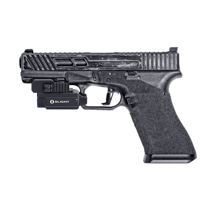 Olight PL-MINI 2 Black Rechargeable Weapon Light, 600 Lumens, Beam Distance 100M