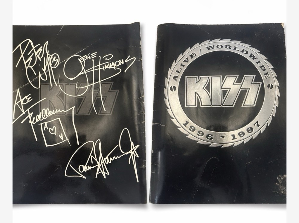 KISS Reunion Tour Book Program 1996-97 Ace Peter Paul Gene
