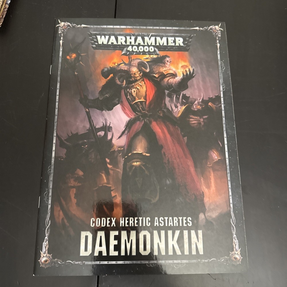 Codex Heretic Astartes Daemonkin Warhammer 40,000 Games Workshop