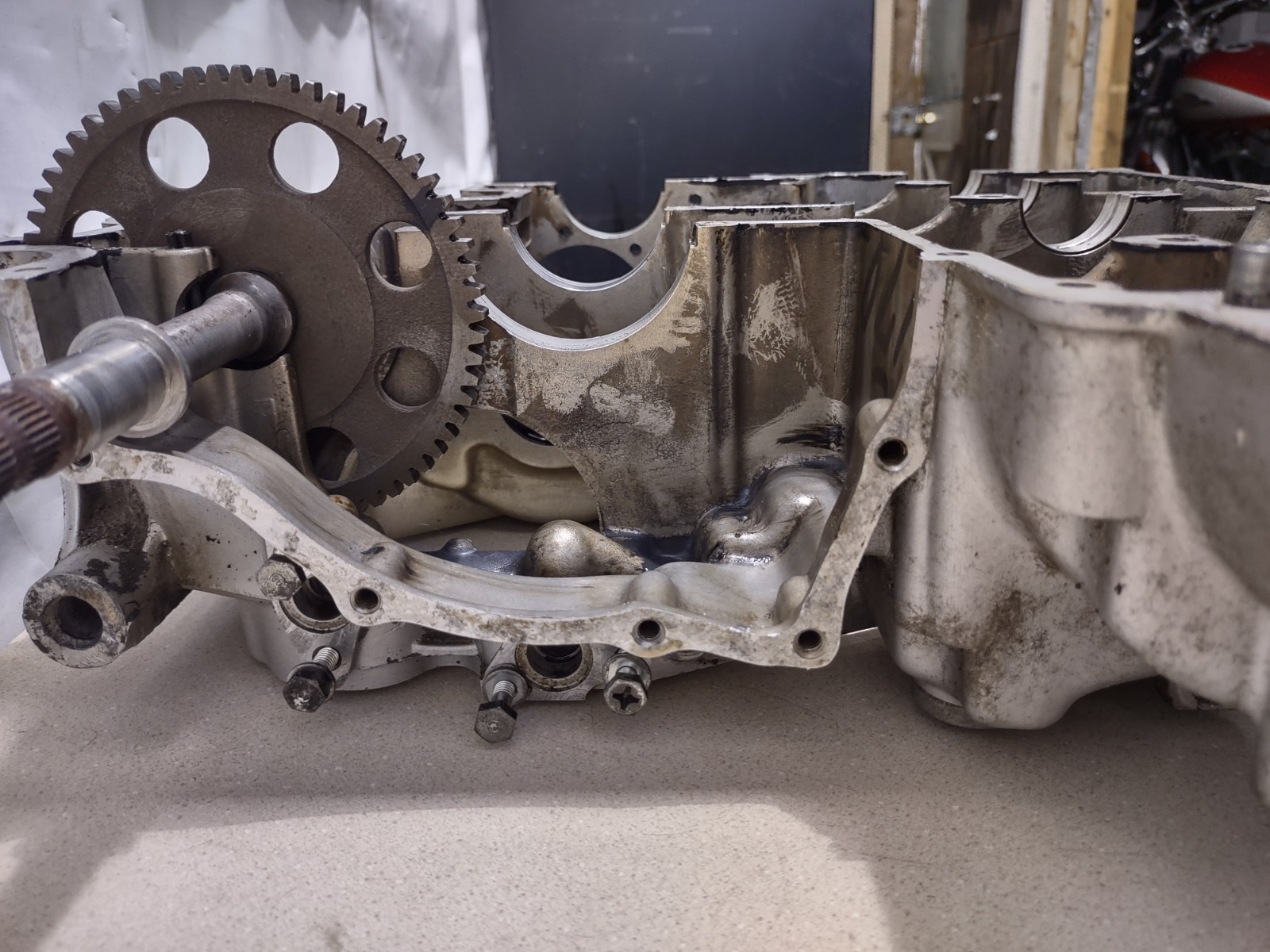 1974 Honda CB 750 CB750 Lower Engine Case Crankcase #325.2-79