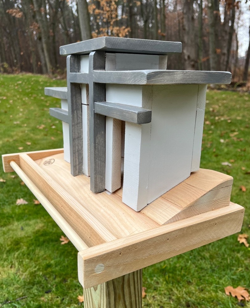 Bird Feeder Hill Side 2 Tone Contemporary