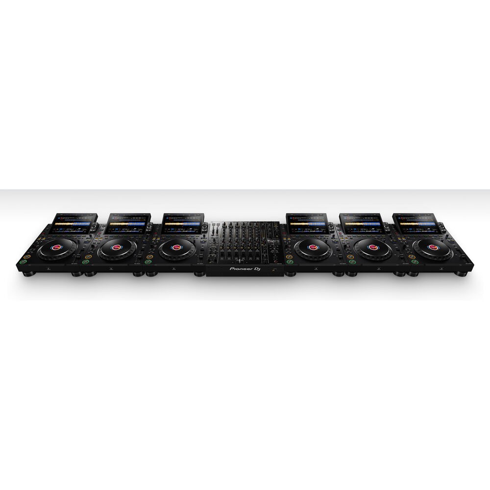 AlphaTheta CDJ-3000X High-Resolution Professional DJ Player (Black)