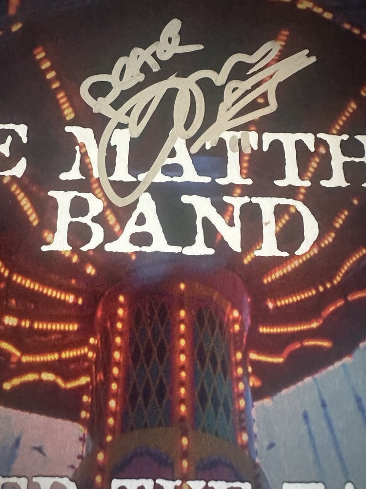 TIM REYNOLDS SIGNED UNDER THE TABLE AND DREAMING VINYL LP DAVE MATTHEWS BAND JSA