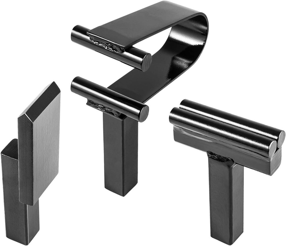 3PC 3/4" Blacksmith Anvil Forge Hardy Tool Hot Cut Creasing Stake Spring Fuller