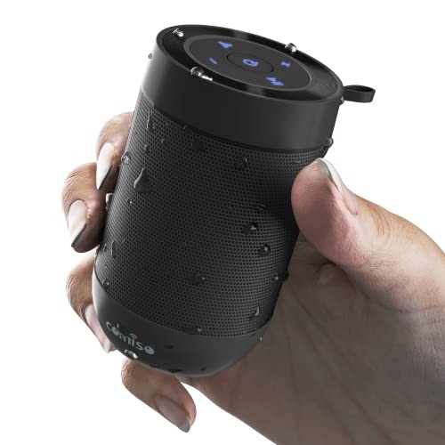 Bluetooth Speaker, Portable Bluetooth Speakers with Wireless Stereo Black