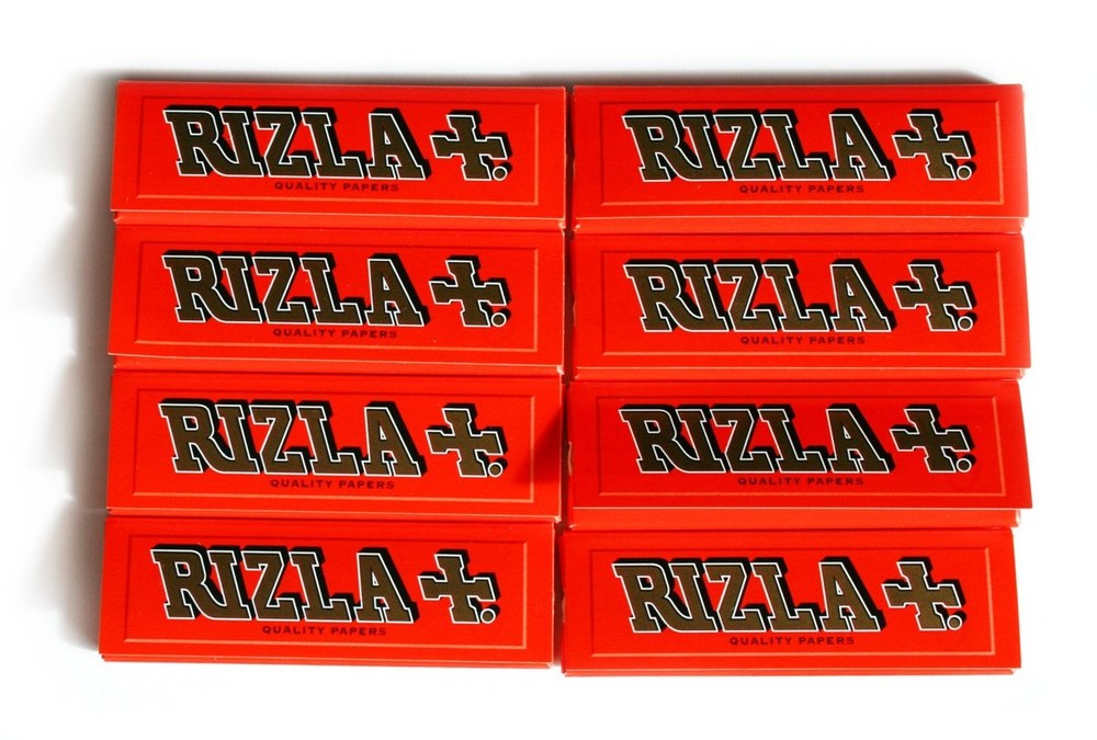 8 booklets Red Regular papers 70mm