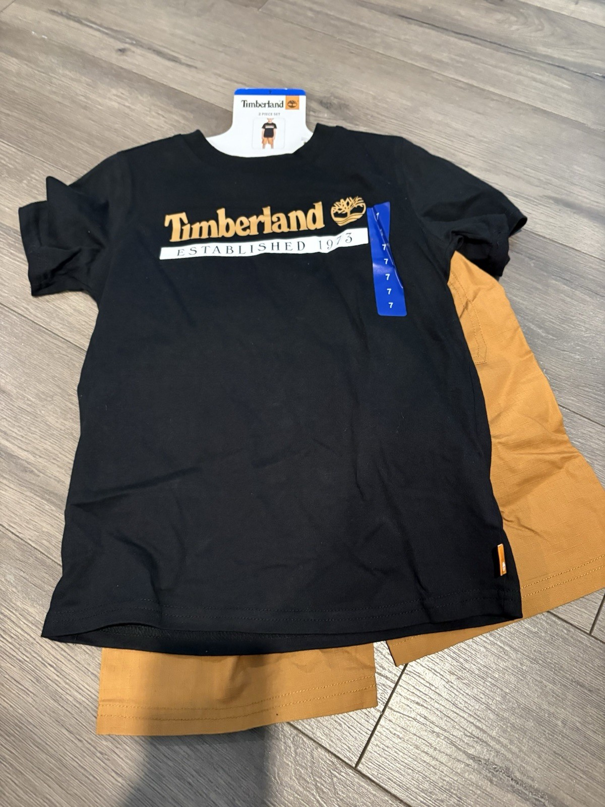 Boys Timberland 2PC Set Size 7