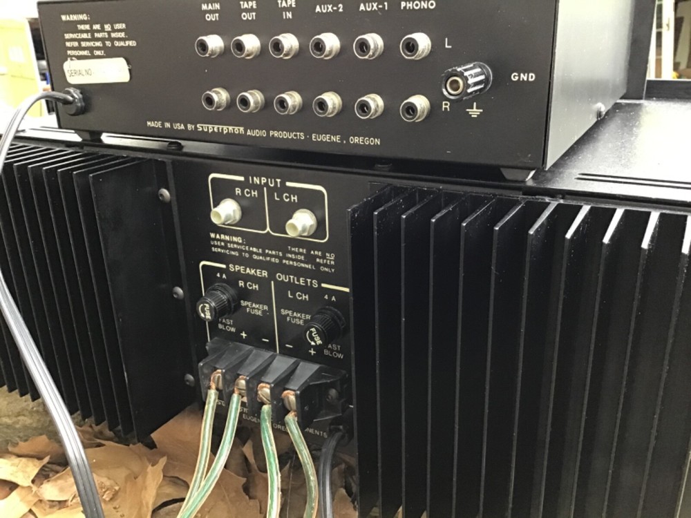 SUPERPHON DM TWO HUNDERD / SUPERPHON REVALATION PRE-AMP