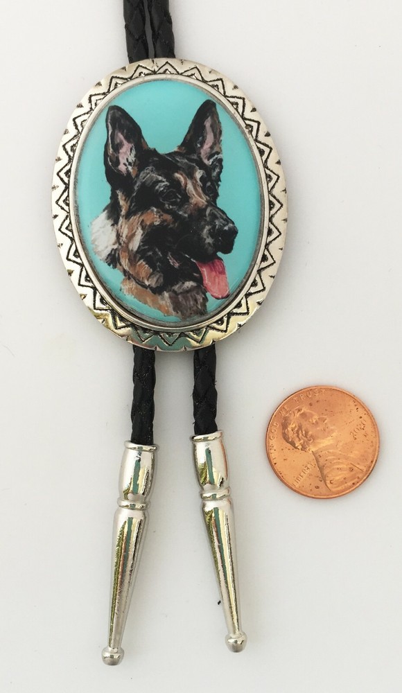 German Shepherd Dog Classic Bolo Tie