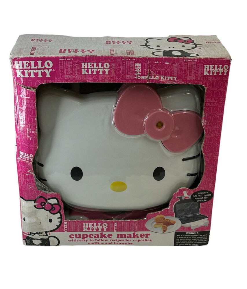 Hello Kitty Cupcake Maker EUC!!!