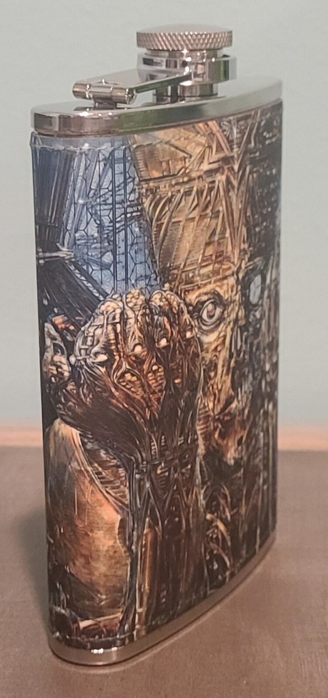 Ghost: Impera 8 oz flask custom made NEW