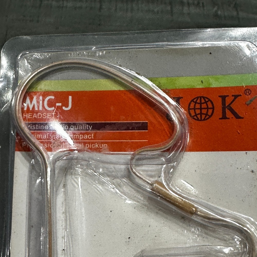 J K Light-Weight Headset Headworn Earhook Microphone MIC-J D4
