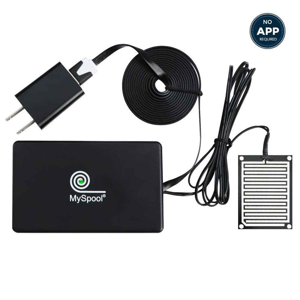 MySpool Water Detector with Text Message and Email Notifications