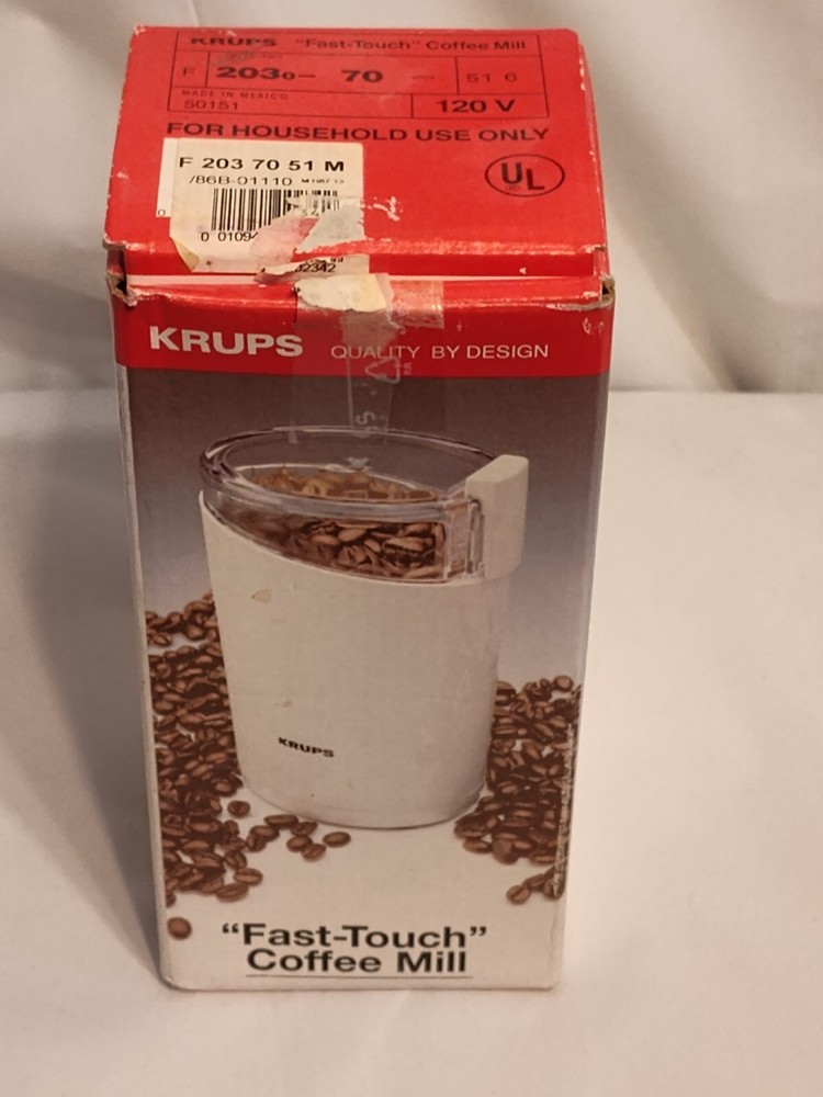 Krups Fast One Touch Coffee Spice Bean Grinder Type 203