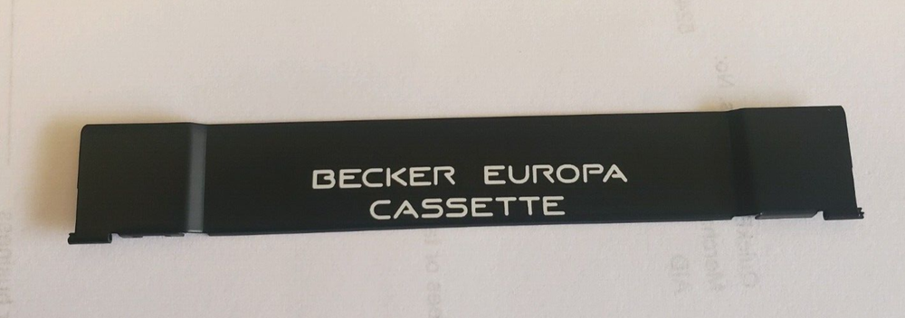 Becker Europa Cassette Door Flap